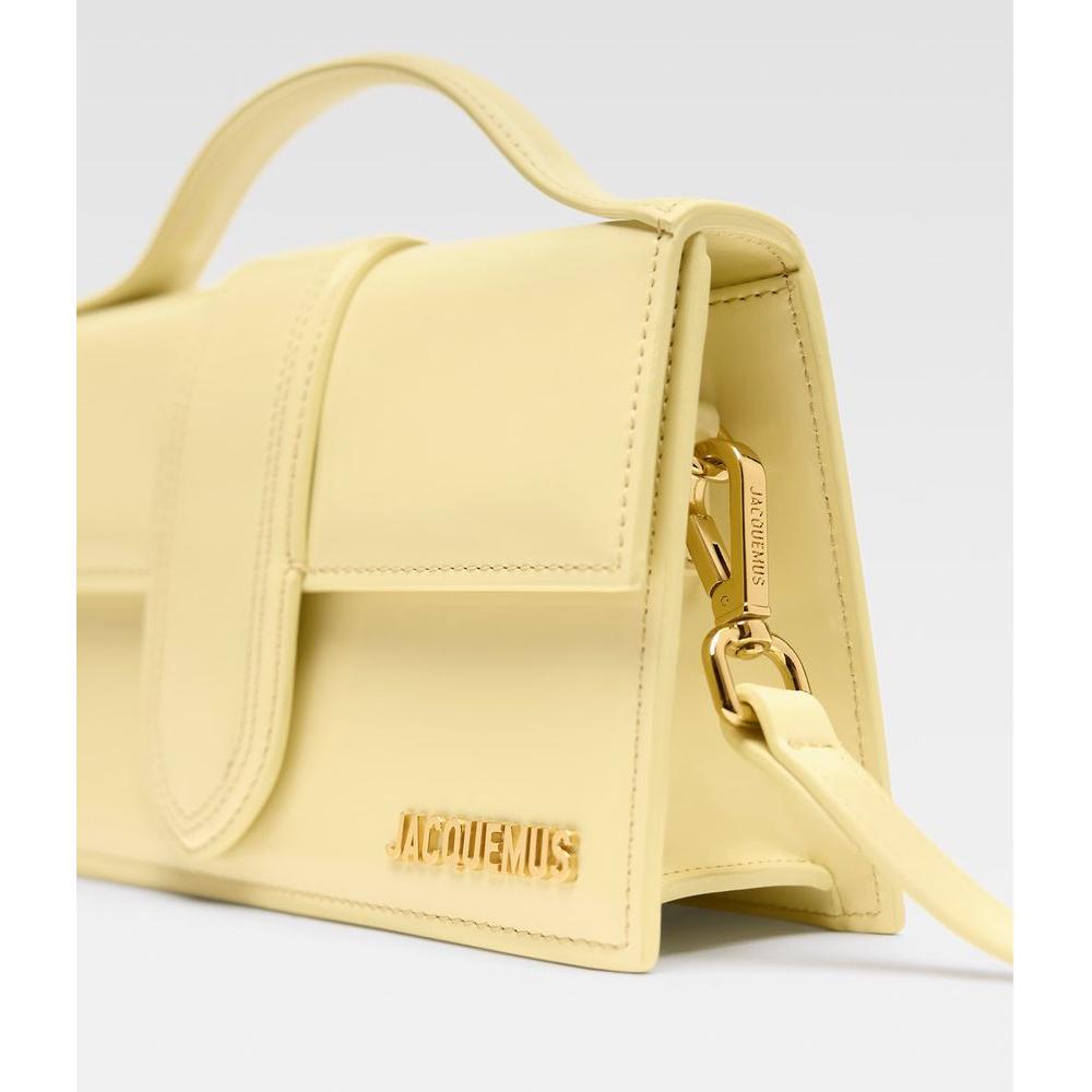 Jacquemus Yellow Leather Crossbody Bag Jacquemus