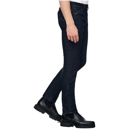Jacob Cohen Blue Cotton Men's Jean