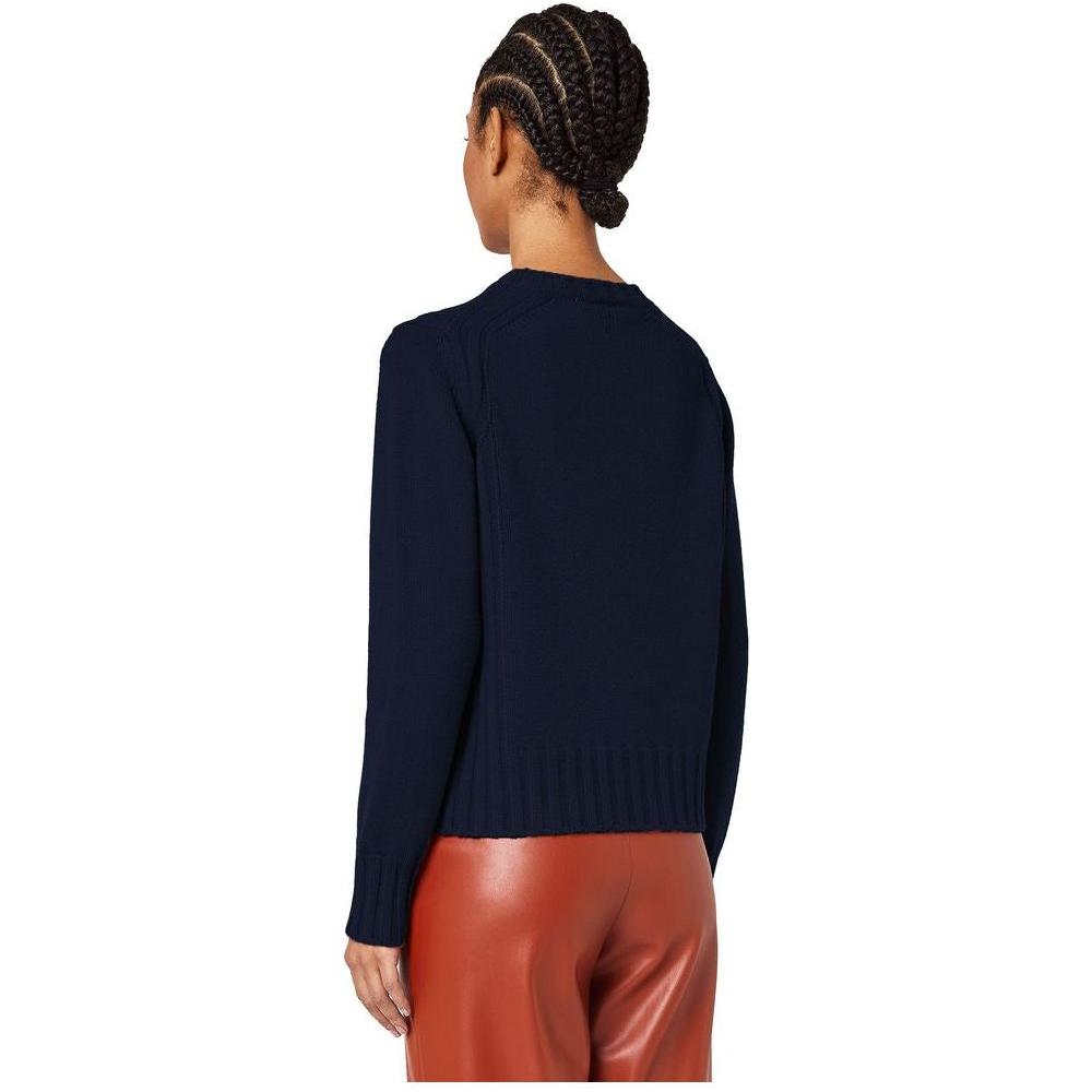 Alpha Studio Blue Cashmere Sweater Alpha Studio