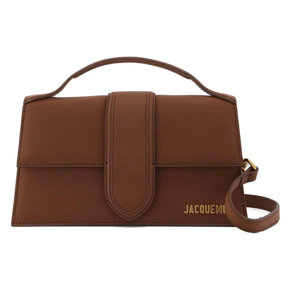 Jacquemus Brown Leather Crossbody Bag Jacquemus