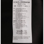 Dolce & Gabbana Gold Black Short Mini Skirt