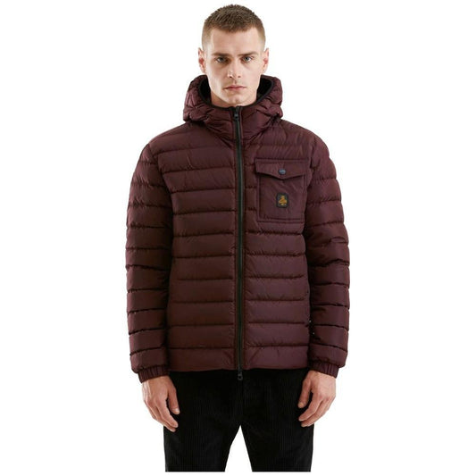 Refrigiwear Red Nylon Men Jacket RE-13973-M