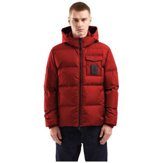Refrigiwear Red Nylon Men Jacket RE-13991-XXL