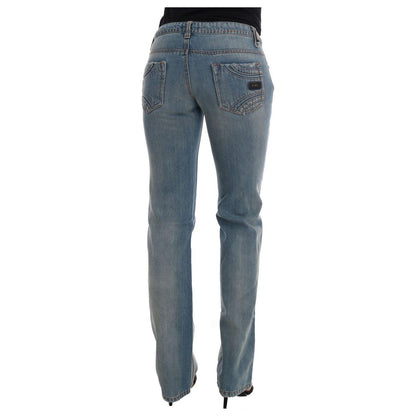 Costume National Blue Wash Cotton Classic Jeans