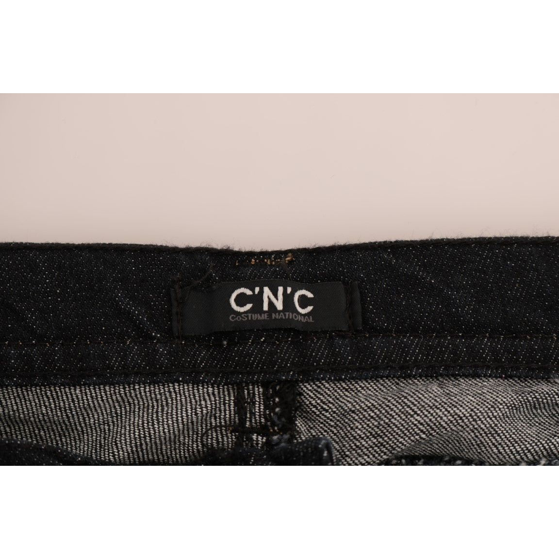 Svelte 深蓝色棉质修身牛仔裤