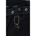 Costume National Blue Cotton Stretch Slim Fit Jeans