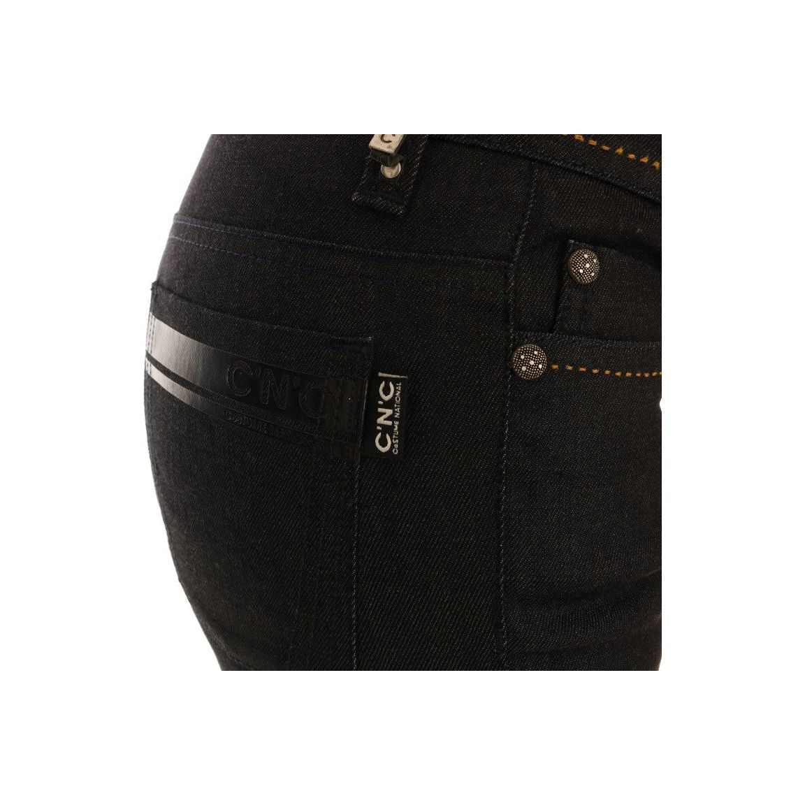 بنطلون جينز ضيق للغاية باللون الأزرق الداكن من كوستيوم ناشيونال شيك