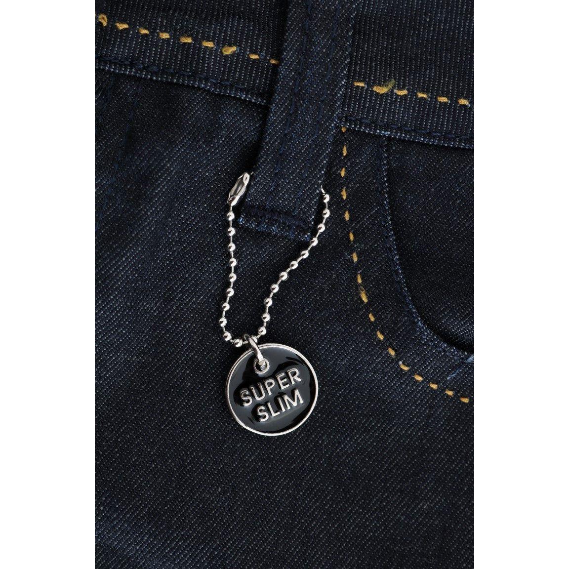 بنطلون جينز ضيق للغاية باللون الأزرق الداكن من كوستيوم ناشيونال شيك