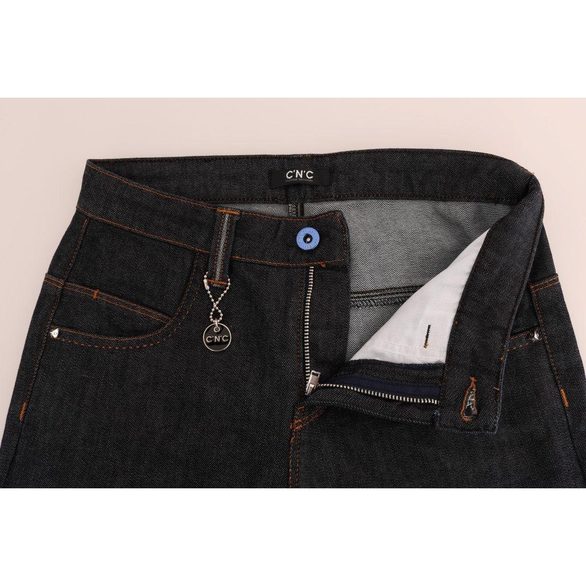 بنطلون جينز ضيق للغاية باللون الأزرق الداكن من كوستيوم ناشيونال