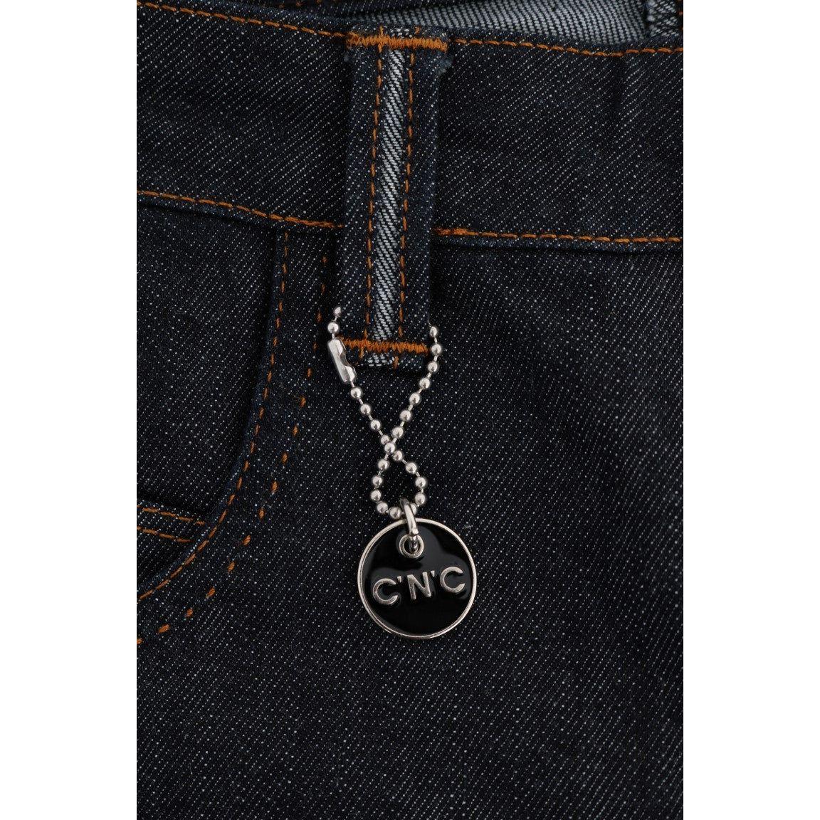 بنطلون جينز ضيق للغاية باللون الأزرق الداكن من كوستيوم ناشيونال