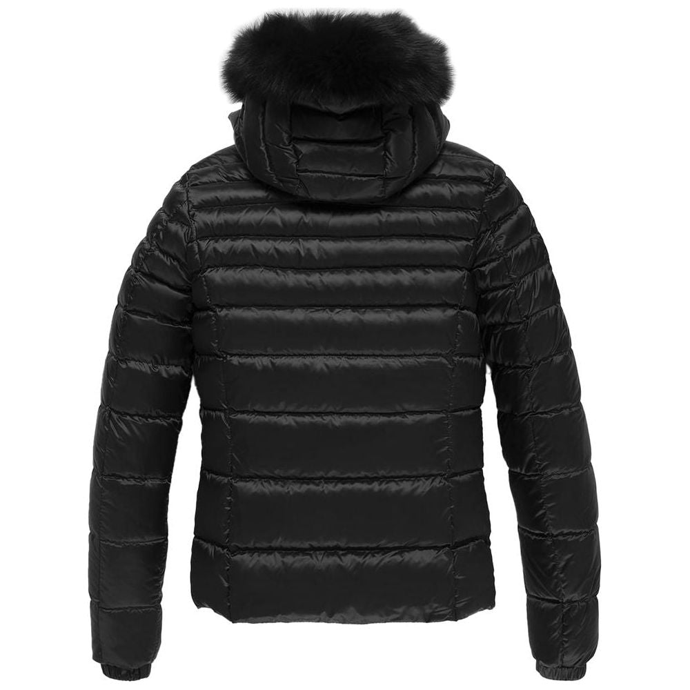 Refrigiwear Black Nylon Jackets & Coat Refrigiwear