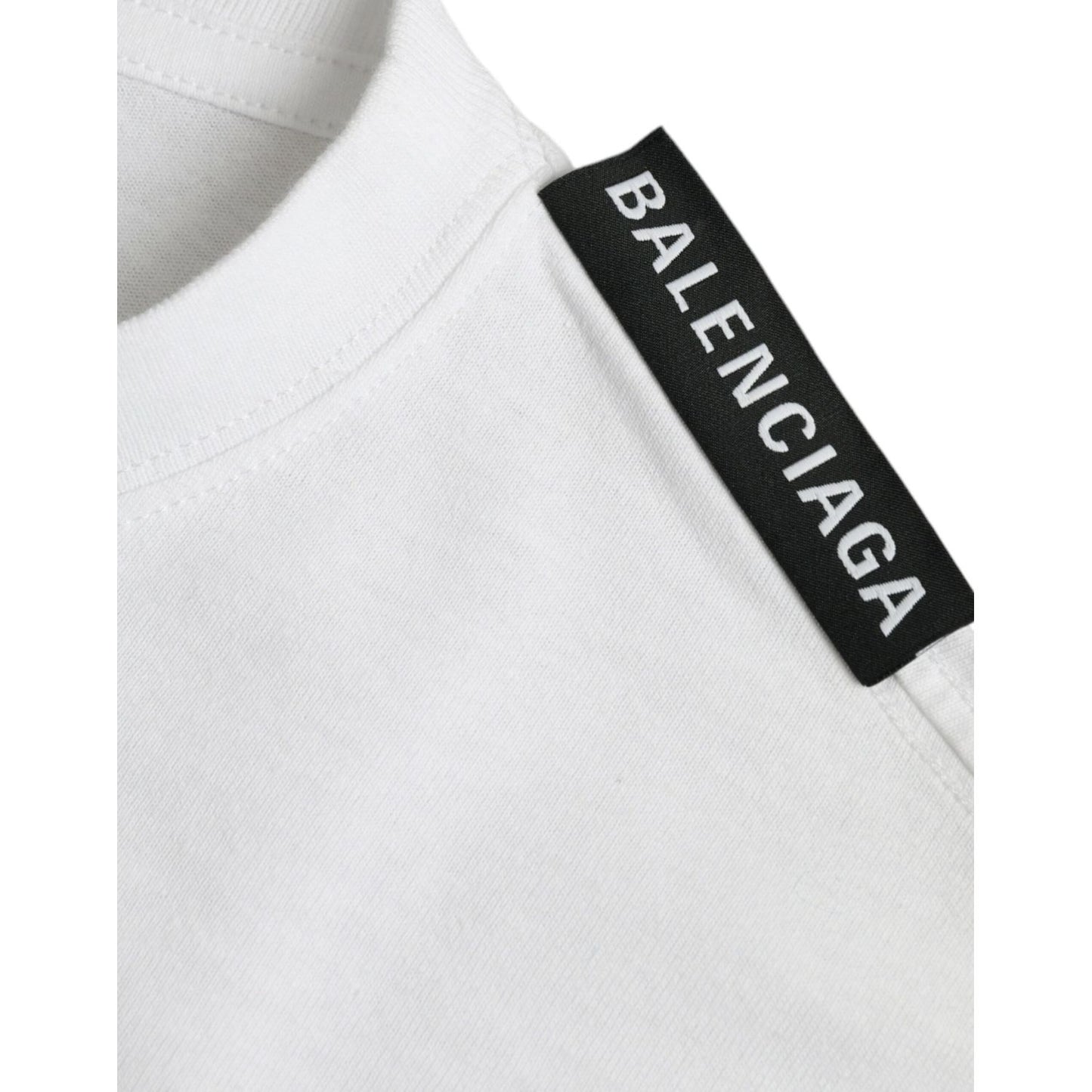 Balenciaga Off White Cotton Jersey Round Neck T-shirt off-white-cotton-jersey-round-neck-t-shirt