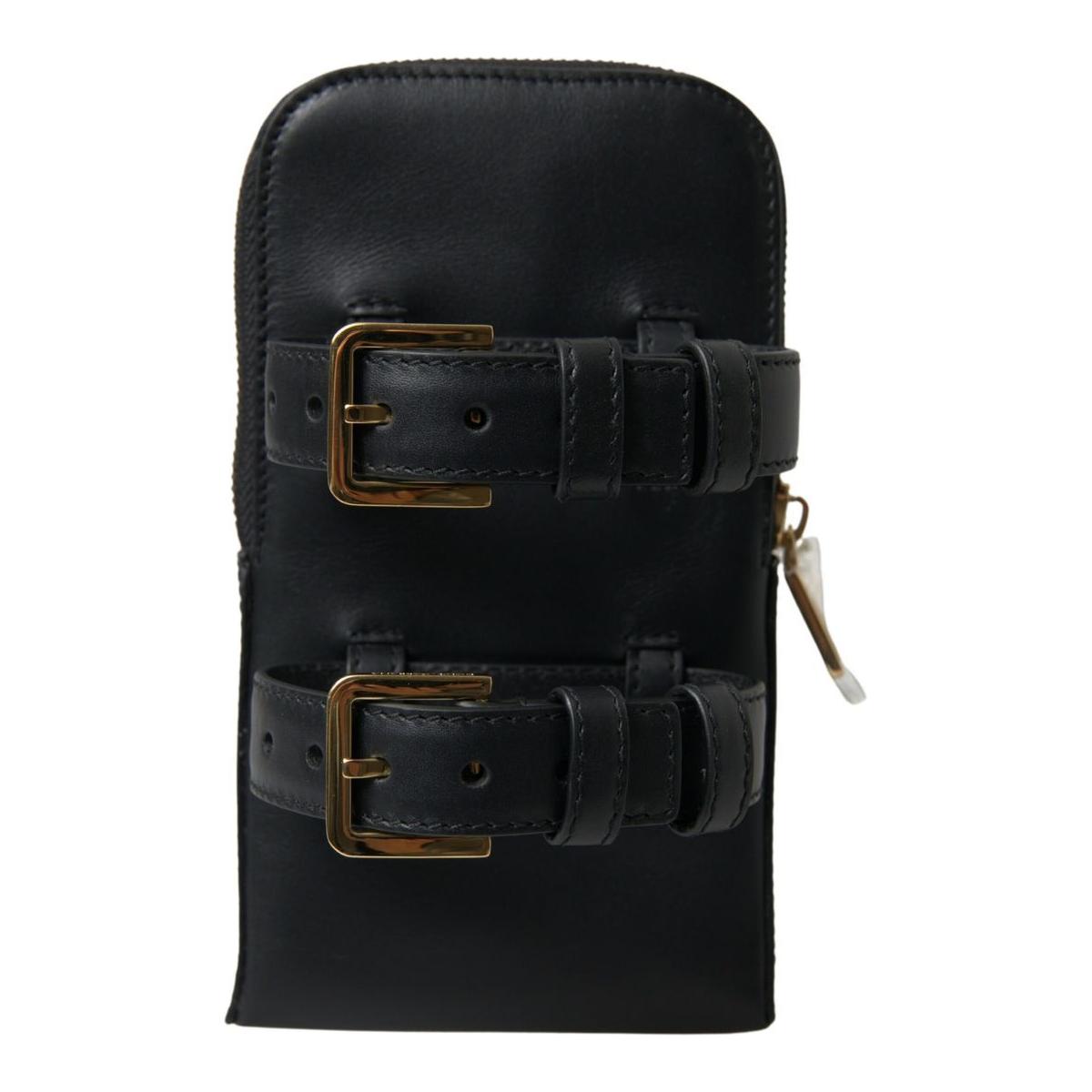 Dolce & Gabbana Elegant Leather Wristlet Clutch black-leather-men-purse-double-belt-strap-bracelet-bag 465A4755-scaled-6e5b899f-30c.jpg