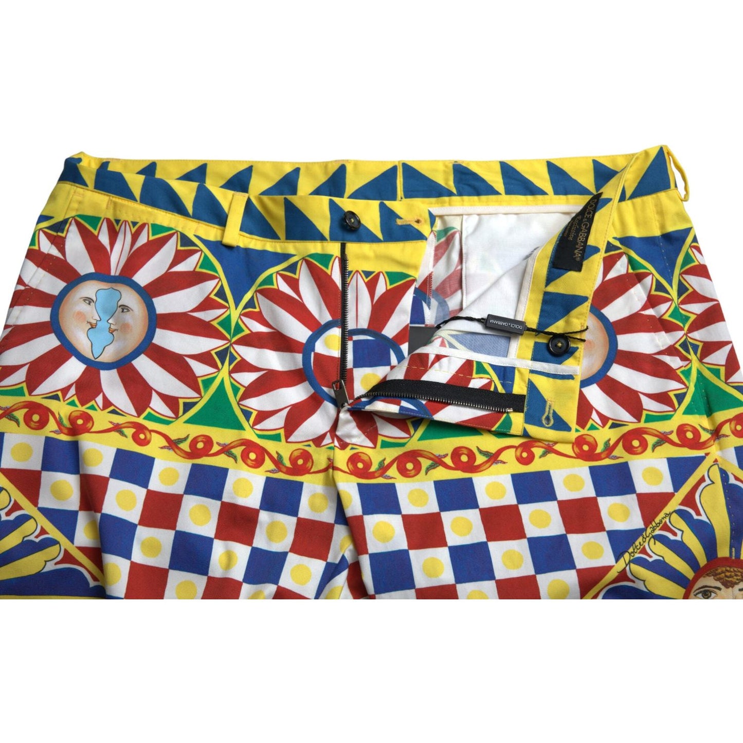Dolce & Gabbana Multicolor Print Bermuda Shorts multicolor-print-bermuda-shorts