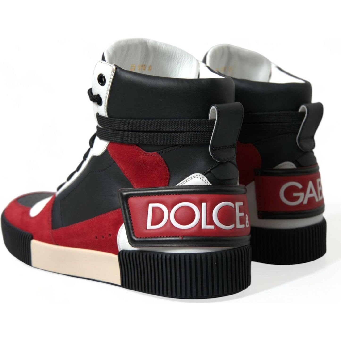 Dolce & Gabbana | Debonair Calfskin High-Top Sneakers| McRichard Designer Brands   