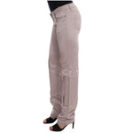Costume National Beige Cotton Slim Fit Jeans Jeans & Pants