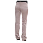 Costume National Beige Cotton Slim Fit Jeans Jeans & Pants