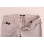 Costume National Beige Cotton Slim Fit Jeans Jeans & Pants