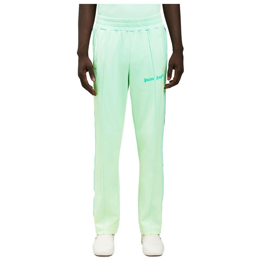 Palm Angels Green Nylon Jeans & Pant Palm Angels