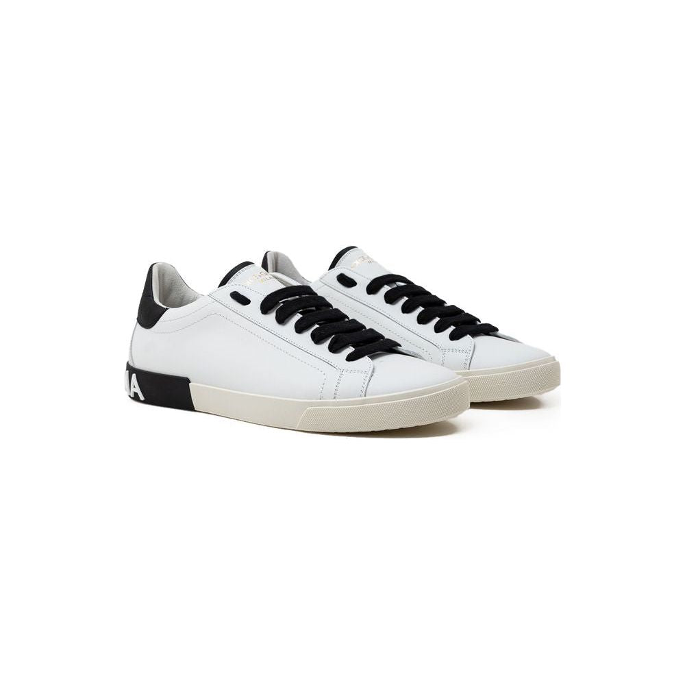 Dolce & Gabbana White Leather Sneaker Dolce & Gabbana