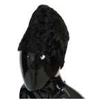 Dolce & Gabbana Black Xiangao Lamb Fur Beanie Beanie Hat