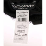 Dolce & Gabbana Black Xiangao Lamb Fur Beanie Beanie Hat