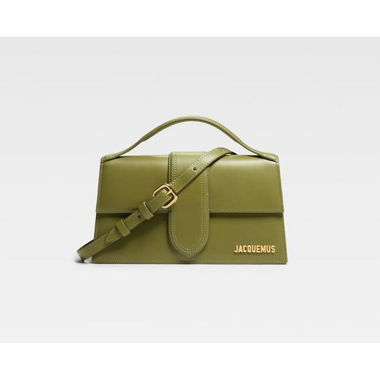 Jacquemus Green Leather Crossbody Bag Jacquemus