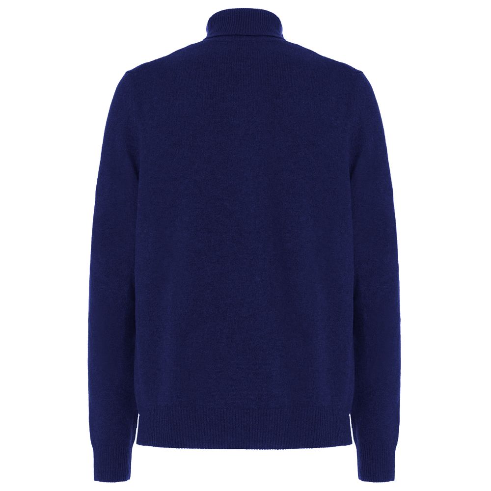 Malo Blue Wool Sweater Malo