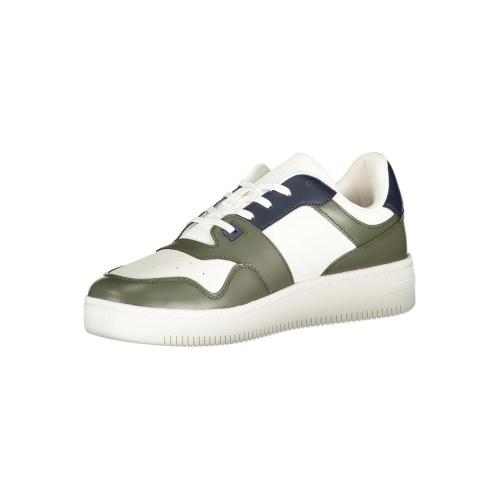 Tommy Hilfiger Green Polyester Sneaker