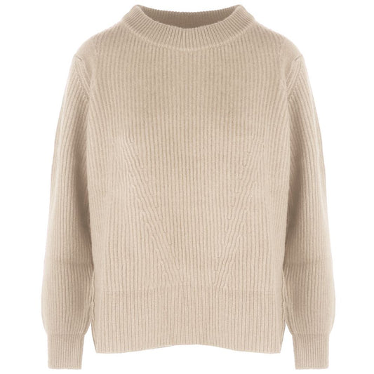 Malo Beige Cashmere Sweater Malo