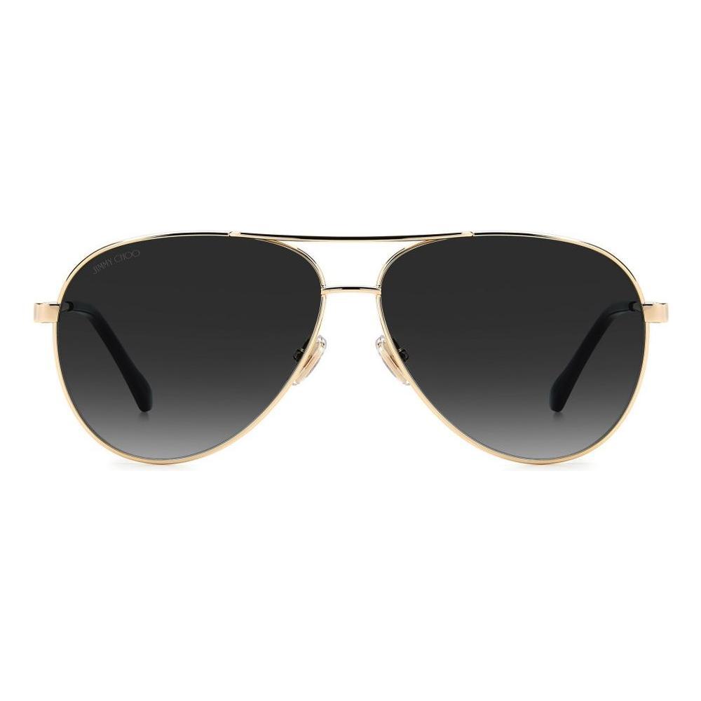 Jimmy Choo Gold Metal Sunglasses