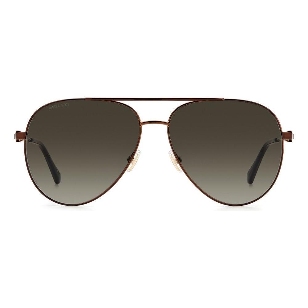 Jimmy Choo Brown Metal Sunglasses JCOLLYSJ7DAC