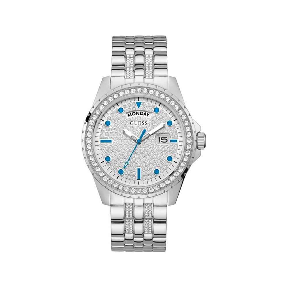 Guess Silver Stainless Steel Watch Guess