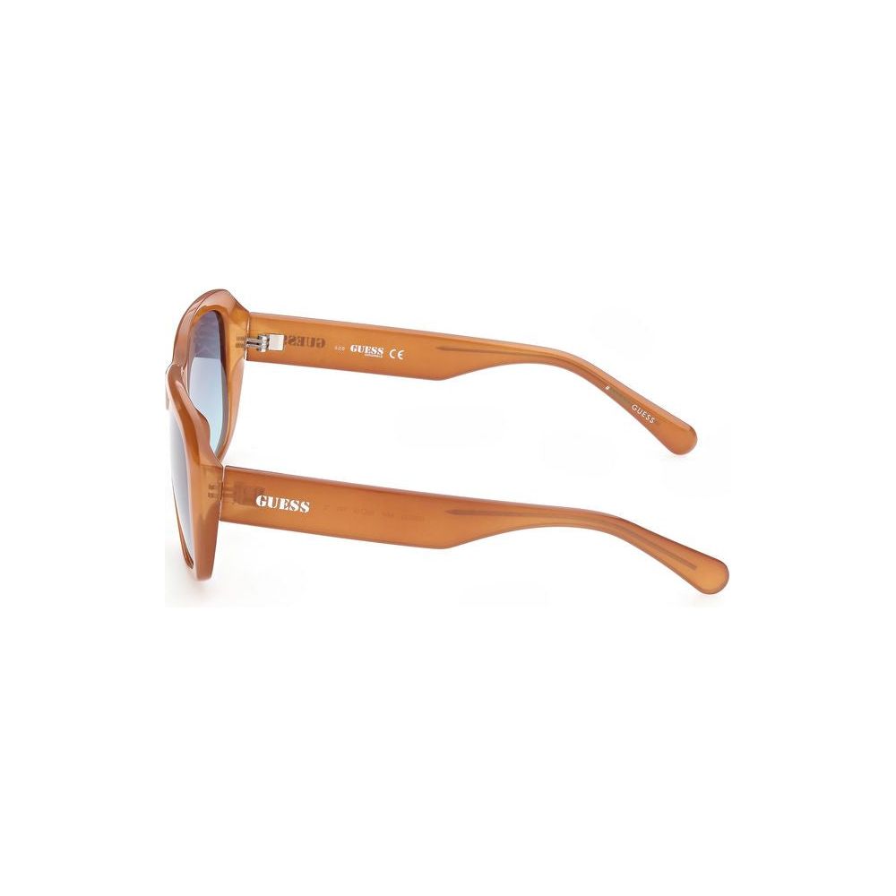 Guess Orange Injected Sunglasses Guess