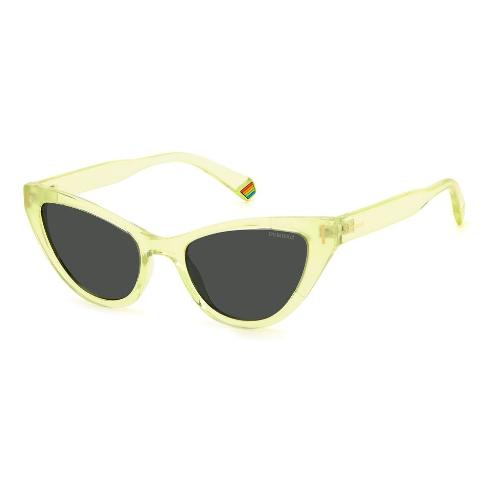 Polaroid Yellow Plastic Sunglasses POPLD6174S40GM9AC