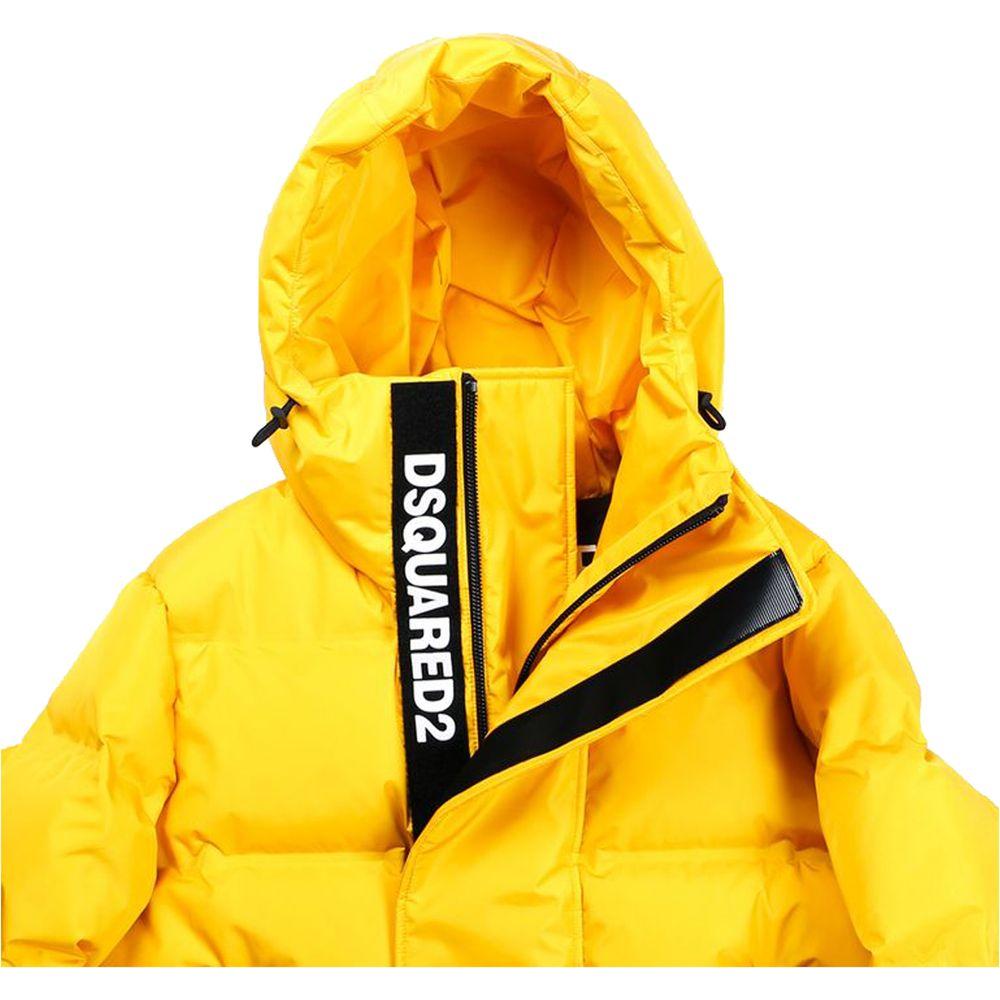 Dsquared² Yellow Nylon Jacket Dsquared²