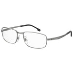Carrera Bicolor Metal Frames - Men's glasses with dark ruthenium metal frame, size 57/17/145mm, model Carrera8854KJ.