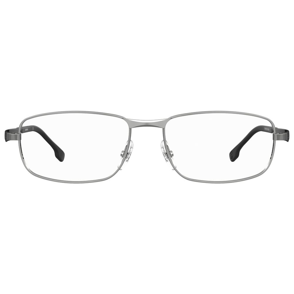 Carrera Bicolor Metal Frames, Model CARRERA8854KJ, Dark Ruthenium Color, Metal Material, 57/17/145mm Size, Men's Glasses Front View