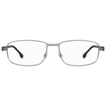 Carrera Bicolor Metal Frames, Model CARRERA8854KJ, Dark Ruthenium Color, Metal Material, 57/17/145mm Size, Men's Glasses Front View