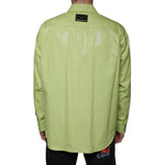 Dolce & Gabbana Green Cotton Collared Men Button Down Shirt