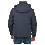 Yes Zee Blue Nylon Men Jacket