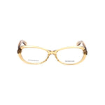 Bottega Veneta Bicolor Acetate Frames in yellow and brown, women's fashion glasses model BV600JC7F with acetate material.