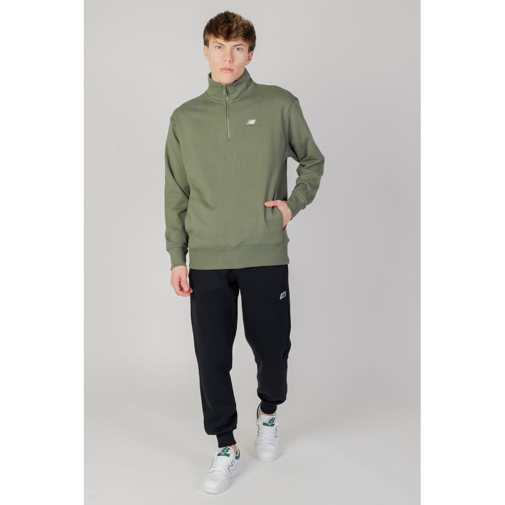 New Balance Green Cotton Sweatshirt
