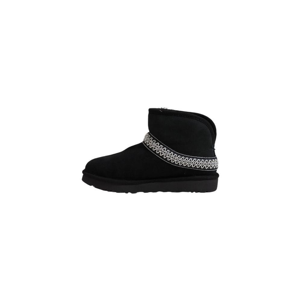 UGG Black Suede Leather Ankle UG-15693400009-EU36/US6