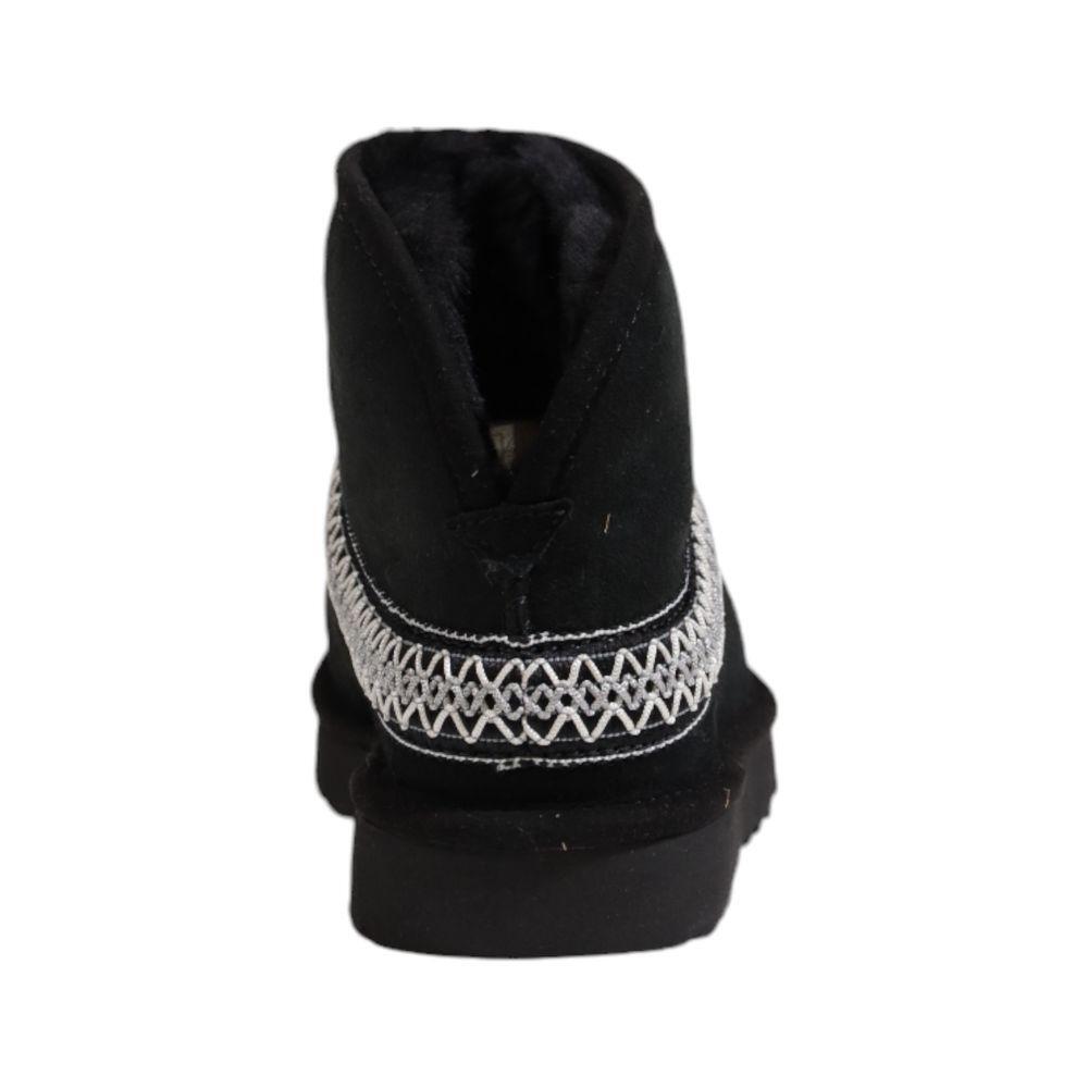 UGG Black Suede Leather Ankle UG-15693400009-EU36/US6