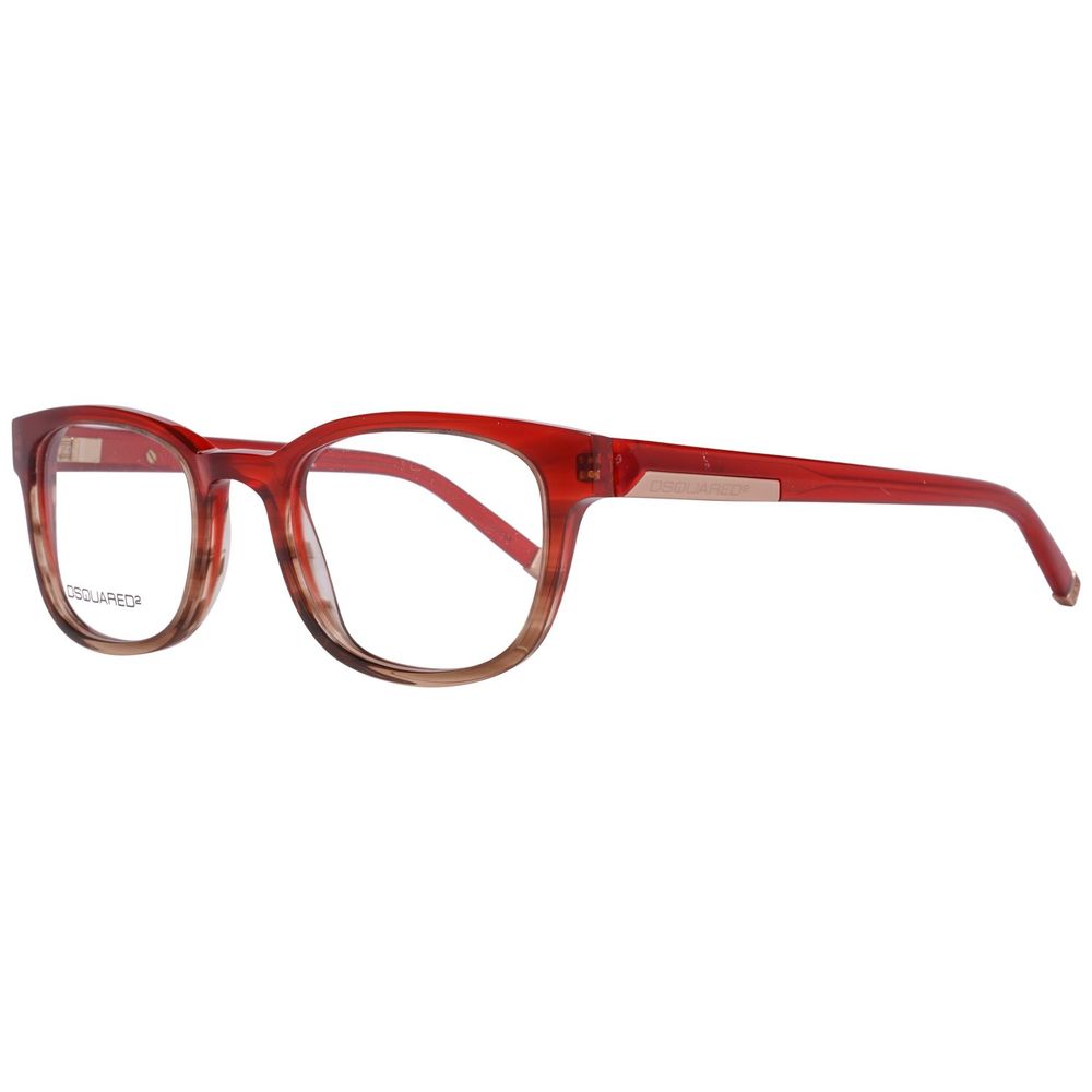 Dsquared² Bicolor Plastic Frames - Unisex glasses DQ5051-068 with 49/20/140 mm measurements in net color.