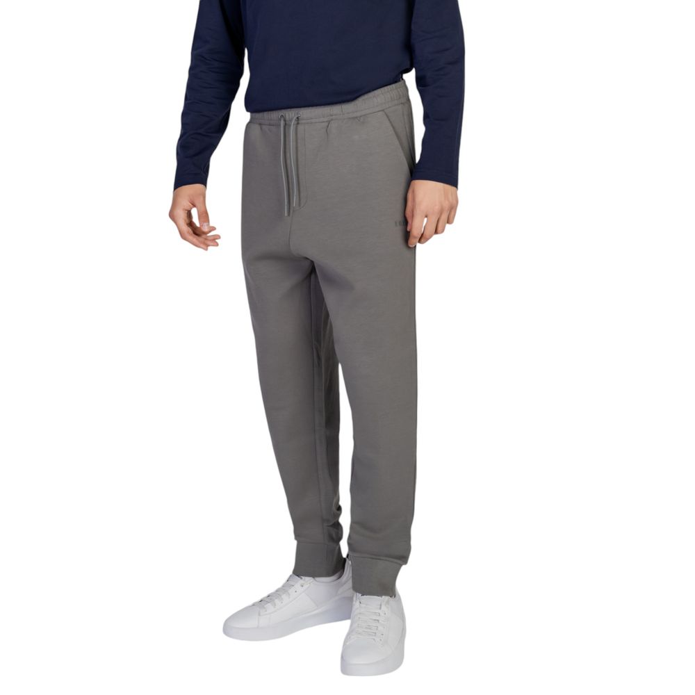Hugo Boss Gray Cotton Joggers (Workout Pants)