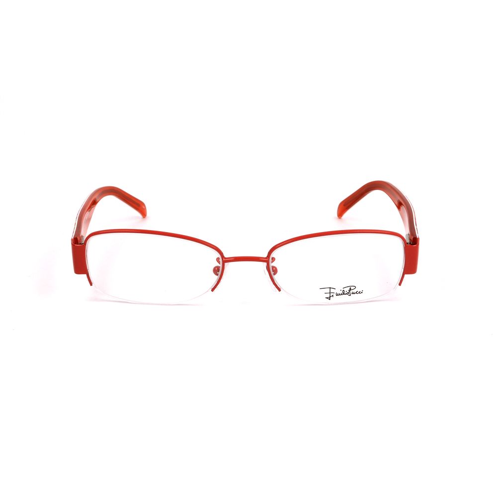 Emilio Pucci Orange Metal Glasses (Frames)