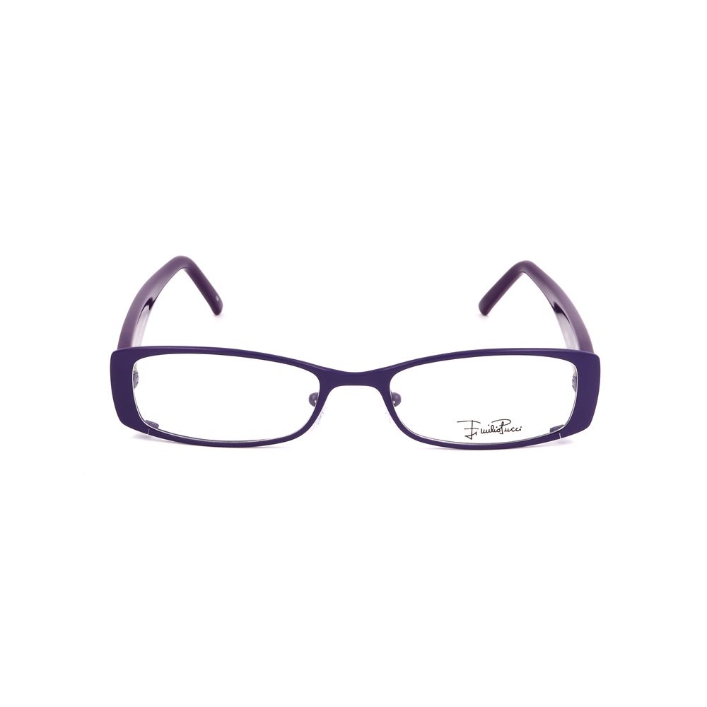 Emilio Pucci Purple Metal Frames in lilac, model EP213151650, featuring stylish design in metal, perfect for women.