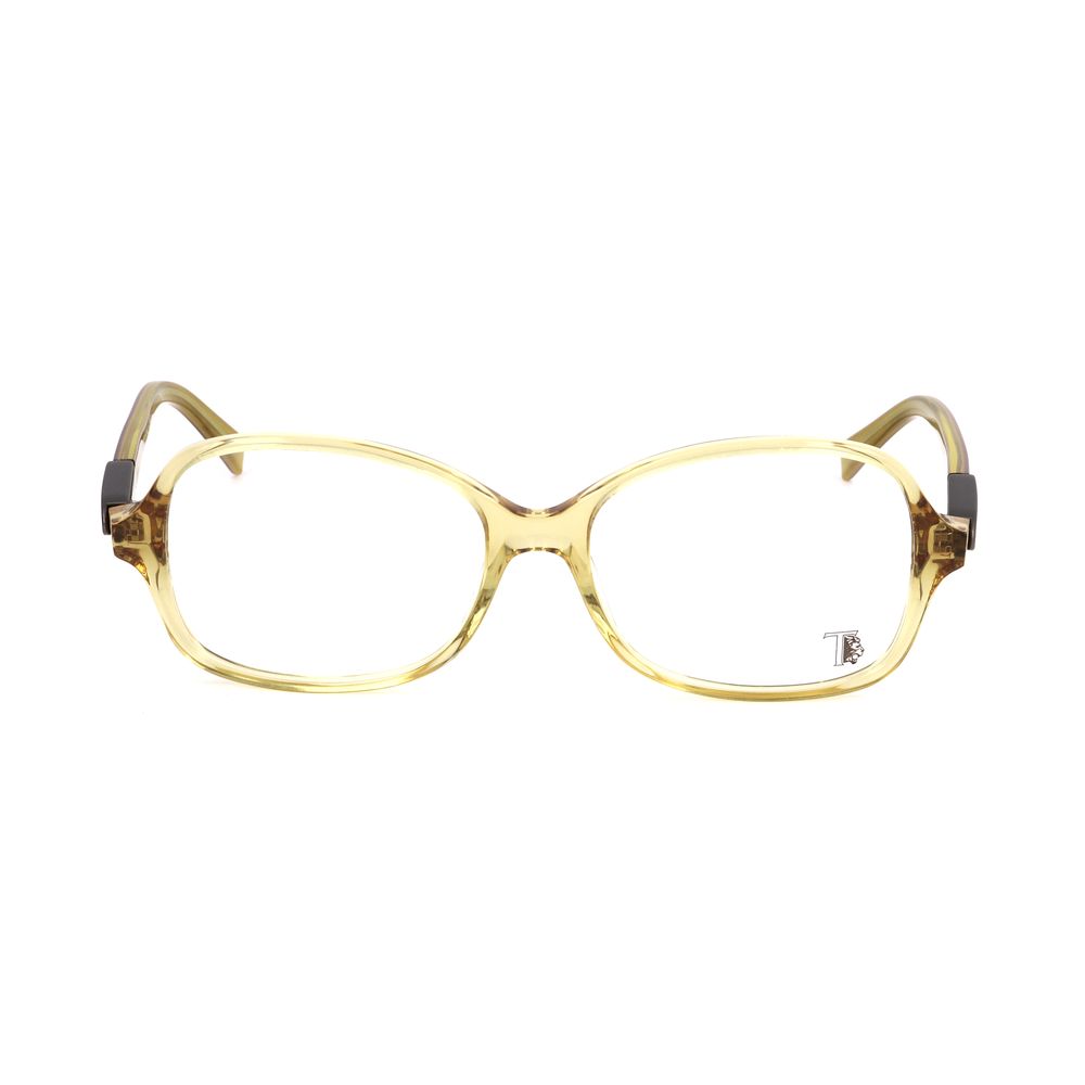 Stylish women's Tod's Green Acetate Frames featuring a 55/16/135 mm measurement, perfect for adding elegance and functionality to your look.